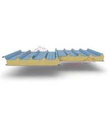 Кровельные сэндвич панели из пенополиуретана, ширина 1000 мм, толщина 40 мм, 0.5/0.5, RAL5024