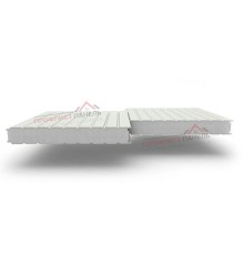 Стеновые сэндвич-панели из пенополистирола, ширина 1160 мм, толщина 180 мм, 0.5/0.5, RAL 9002