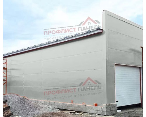 Сэндвич-панели без замков из пенополиизоцианурата, ширина 1000 мм, толщина 100 мм, 0.5/0.5, RAL7035