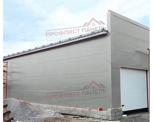 Сэндвич-панели без замков из пенополиизоцианурата, ширина 1200 мм, толщина 50 мм, 0.5/0.5, RAL9006