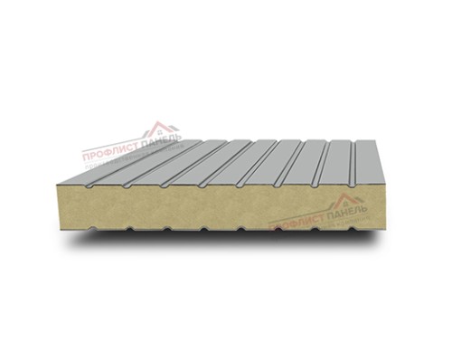 Сэндвич-панели без замков из пенополиизоцианурата, ширина 1200 мм, толщина 50 мм, 0.5/0.5, RAL9006
