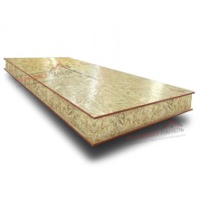 SIP-панель ОСП Мин.плита 2500x625x124 мм, цена за панель