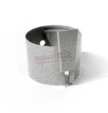 Держатель трубы D150-1.0 Оцинкованный Без цвета (саморез)