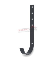 Держатель желоба D125х280-3 Порошковая окраска RAL7024