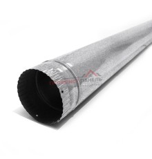 Труба водосточная D150х1000-0.5 Оцинкованный Без цвета