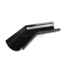 Угол желоба наружный 135° D125-0.7 Оцинкованный RAL9005