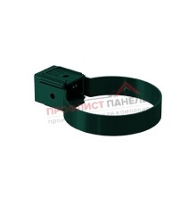 Хомут трубы Kliker ПВХ Premium зелёный инд.упак. RAL 6005