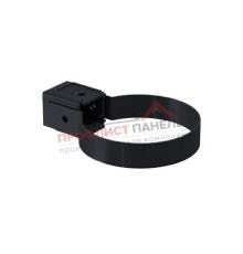 Хомут трубы Kliker ПВХ Premium графит инд.упак. RAL 7024