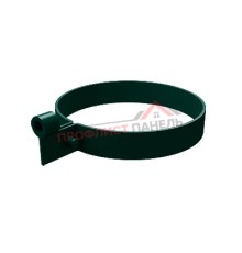 Хомут трубы ПВХ зелёный RAL 6005