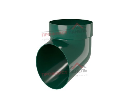 Колено сливное ПВХ зелёный RAL 6005 Колено сливное ПВХ зелёный RAL 6005