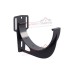 Кронштейн желоба slider ПВХ графит RAL 7024