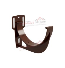 Кронштейн желоба slider ПВХ шоколадный RAL 8017
