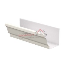 Желоб водосточный 120х86х3000-0.5 Полиэстер RAL9003