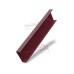 Декоративная накладка на столб жалюзи Milan,Tokyo 0,5 Satin с пленкой RAL 3005 красное вино