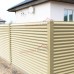 Декоративная накладка на столб угловая жалюзи Milan,Tokyo 0,45 PE с пленкой RAL 1014 слоновая кость