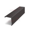 Декоративная накладка на столб угловая жалюзи Milan,Tokyo 0,5 GreenСoat Pural RR 32 темно-коричневый (RAL 8019 серо-коричневый)