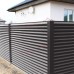 Декоративная накладка на столб угловая жалюзи Milan,Tokyo 0,5 GreenСoat Pural RR 32 темно-коричневый (RAL 8019 серо-коричневый)