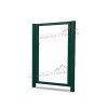 Калитка Жалюзи 2,0х1 RAL 6005 без заполнения Калитка Жалюзи 2,0х1 RAL 6005 без заполнения
