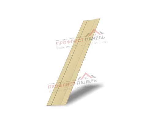 Крепежная планка жалюзи Milan,Tokyo 0,7 PE с пленкой RAL 1014 слоновая кость