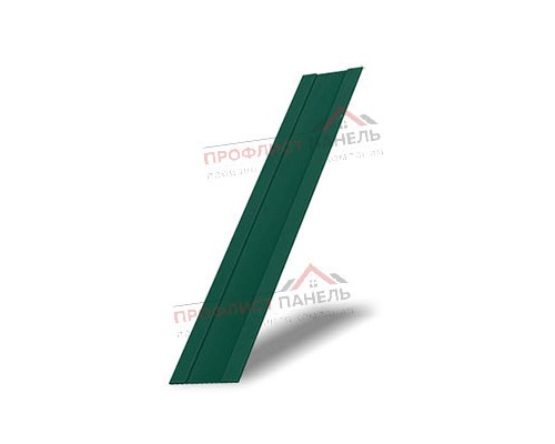 Крепежная планка жалюзи Milan,Tokyo 0,5 Velur RAL 6005 зеленый мох
