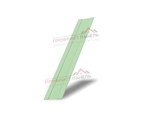 Крепежная планка жалюзи Milan,Tokyo 0,45 PE с пленкой RAL 6019 бело-зеленый