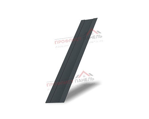 Крепежная планка жалюзи Milan,Tokyo 0,5 Satin с пленкой RAL 7016 антрацитово-серый