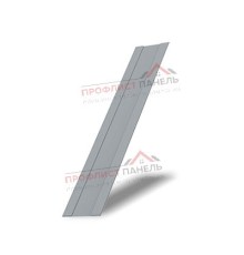 Крепежная планка жалюзи Milan,Tokyo 0,5 GreenCoat Pural BT, matt RAL 7040 серое окно
