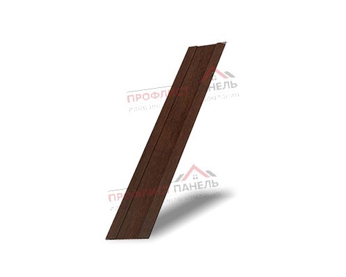 Крепежная планка жалюзи Milan,Tokyo 0,45 Print Elite Choco Wood