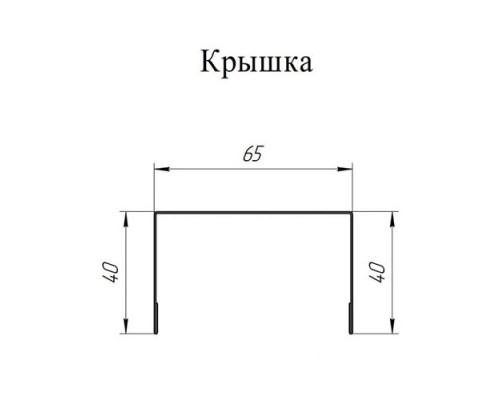 Крышка 65х40 жалюзи Milan,Tokyo 0,45 Print Elite Rowan