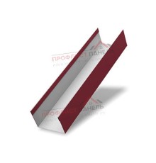 Крышка 65х40 жалюзи Milan,Tokyo 0,45 PE с пленкой RAL 3005 красное вино