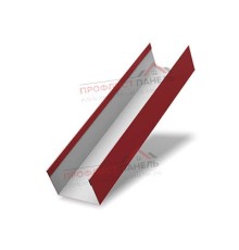 Крышка 65х40 жалюзи Milan,Tokyo 0,45 PE с пленкой RAL 3011 коричнево-красный