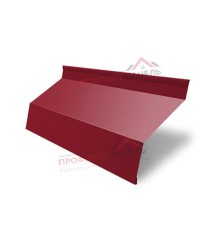 Ламель жалюзи Milan new 0,45 PE с пленкой RAL 3003 рубиново-красный