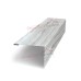 Нащельник (для калиток и ворот) 25х35 жалюзи Milan, Tokyo, Palermo 0,45 Print Elite Snow wood (L1,68)