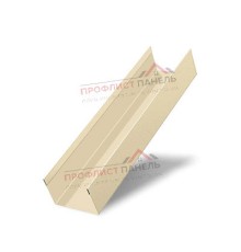 Стойка жалюзи Milan,Tokyo 0,5 Satin с пленкой RAL 1015 светлая слоновая кость