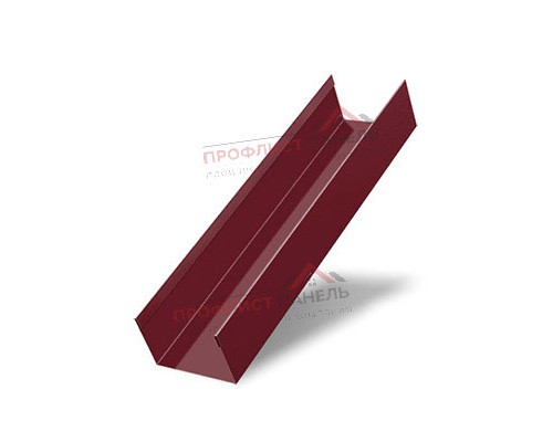 Стойка жалюзи Milan,Tokyo 0,45 PE с пленкой RAL 3005 красное вино Стойка жалюзи Milan,Tokyo 0,45 PE с пленкой RAL 3005 красное вино