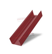 Стойка жалюзи Milan,Tokyo 0,5 Rooftop Matte RAL 3011 коричнево-красный