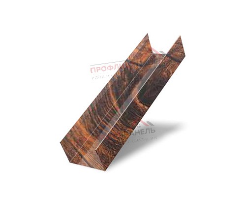 Стойка жалюзи Milan,Tokyo 0,45 Print Elite Chestnut Wood (обратная сторона серая) Стойка жалюзи Milan,Tokyo 0,45 Print Elite Chestnut Wood (обратная сторона серая)