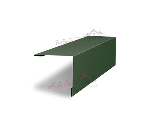 Планка завершающая 50х50 жалюзи Milan 0.5 Velur RAL 6020 хромовая зелень Планка завершающая 50х50 жалюзи Milan 0.5 Velur RAL 6020 хромовая зелень