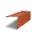 Планка завершающая 50х50 жалюзи Milan 0.45 Print Premium Cherry Wood