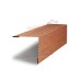 Планка завершающая 50х50 жалюзи Milan 0.45 Print Elite Honey Wood