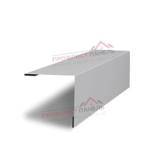 Планка завершающая 50х50 жалюзи Milan 0.45 Print Elite Milky Wood