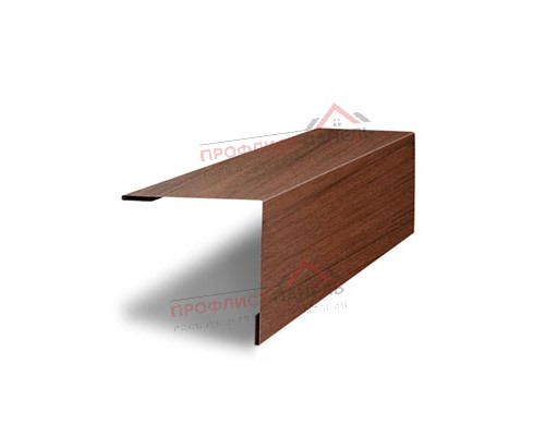 Планка завершающая 50х50 жалюзи Milan 0.45 Print Premium Rowan