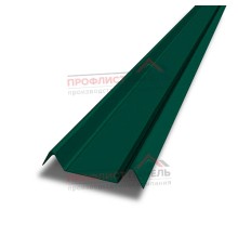 Декоративная планка М - 60х20, ПЭ, Ral 6005 - 0,35мм