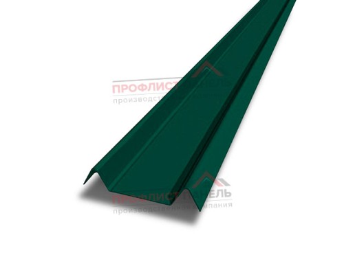 Декоративная планка М - 60х20, ПЭ, Ral 6005 - 0,45мм