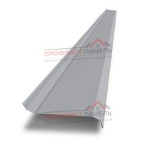 Забор-жалюзи S 58х120 мм, ПЭ, Ral 7004 - 0,35мм.