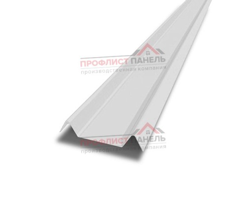 Декоративная планка М - 60х20, ПЭ, Ral 9003 - 0,35мм