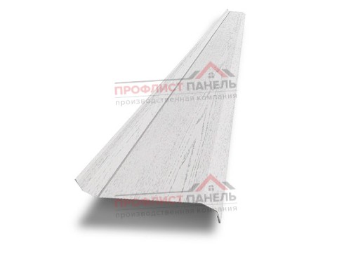 Забор-жалюзи S 58х151 мм, Беленный Дуб - 0,5мм