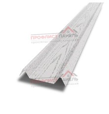 Декоративная планка М - 60х20, Беленний Дуб - 0,45мм