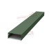 Крепежная планка нижняя Texas 0,5 Velur RAL 6020 хромовая зелень