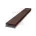 Крепежная планка верхняя Texas 0,45 Print Elite Choco Wood